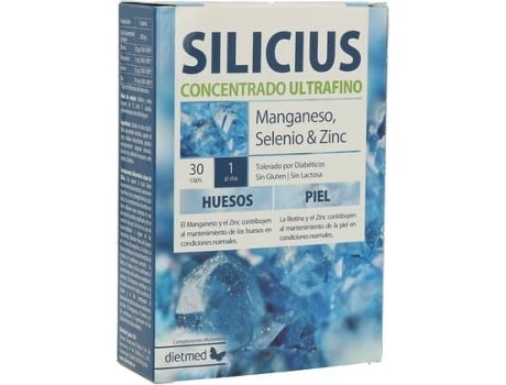 Complemento Alimentar DIETMED Silicius Cápsulas (30 cápsulas)
