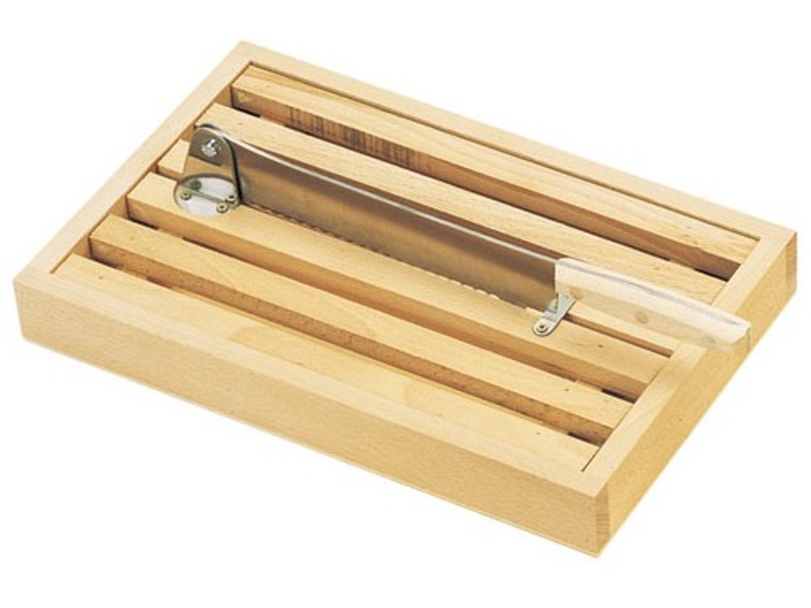 Cortadora de Pan con Bandeja Recogemigas JEAN DUBOST (36X23cm)