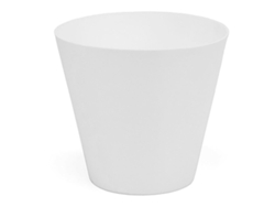 Macetero PLASTIKEN Blanco 18 Cm