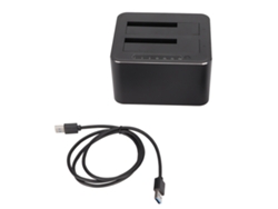 Base Docking De Disco Duro Usb3.0 Aluminio Sata 5gbps 32tb Máximo Estación De Conexión Hdd