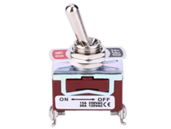 5 Interruptores De Palanca Unipolares Impermeables De 2 Posiciones On/off T701a