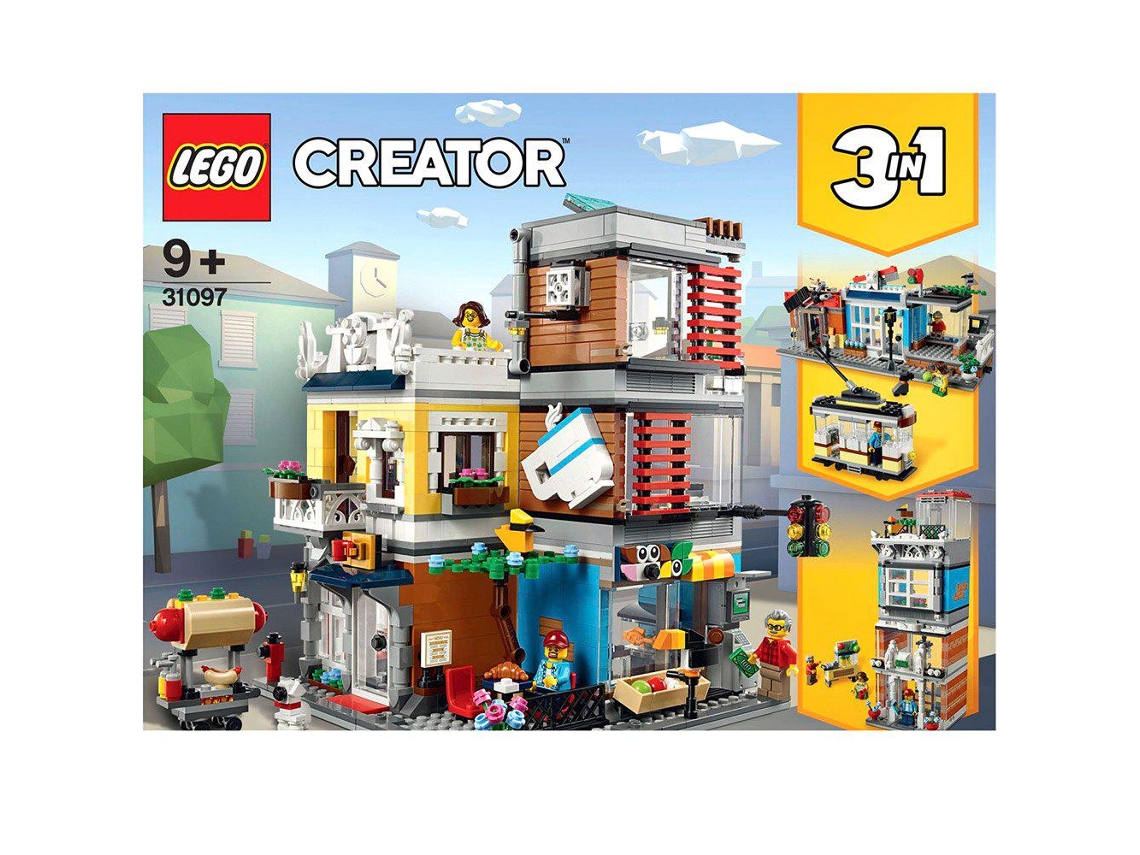 Expresamente Lengua macarrónica extraño Lego Creator 31097 Townhouse Tienda De Mascotas Y Cafetería | Worten.es