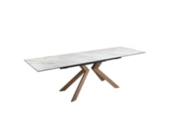 Mesa comedor extensible rectangular mármol porcelánico ANGEL CERDA 180/220/260 x 90 x 76