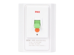 Enchufe De Pared Berm Bem-40l Con Protección Contra Fugas, Interruptor De Seguridad De 40 A Y 230 V