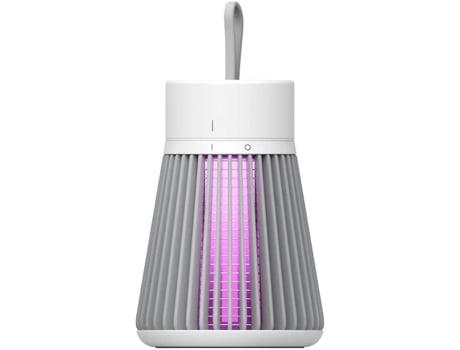 Mata Insectos Eléctrico, Mata Insectos, Mata Mosquitos, Luz UV 360, Trampa para Insectos, Lámpara para Mosquitos, Batería Recargable USB, Portátil