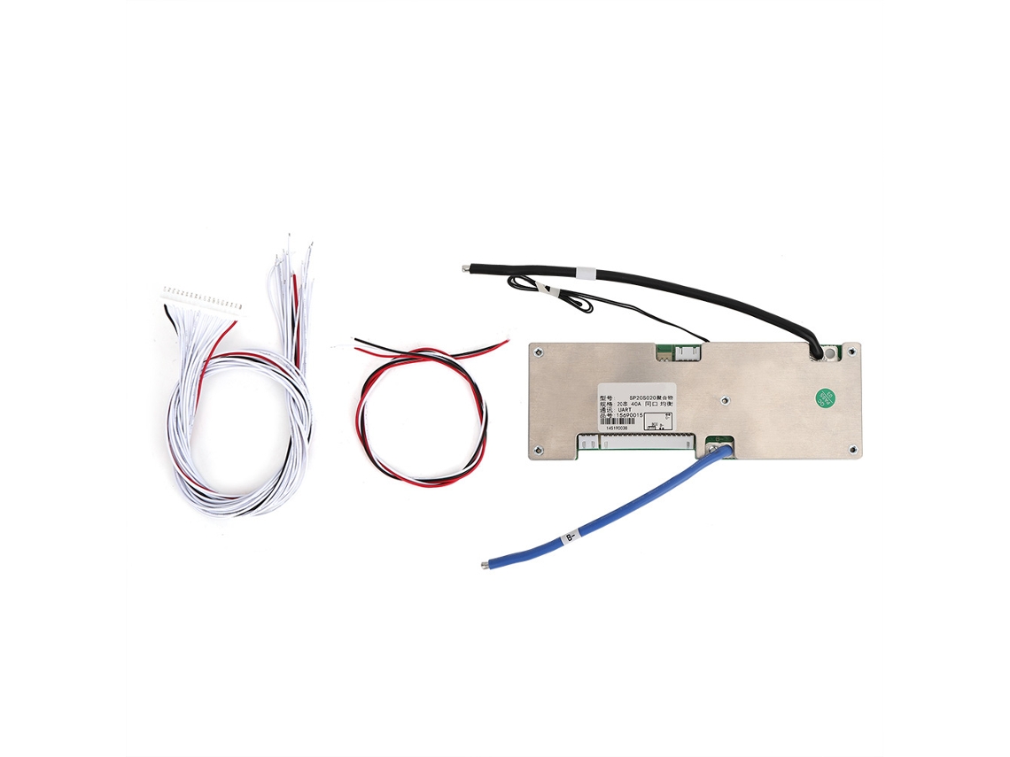2026velora - Placa de protección para batería de litio ternaria de 20S 3,6 V/3,7 V con función de comunicación UART 40 A