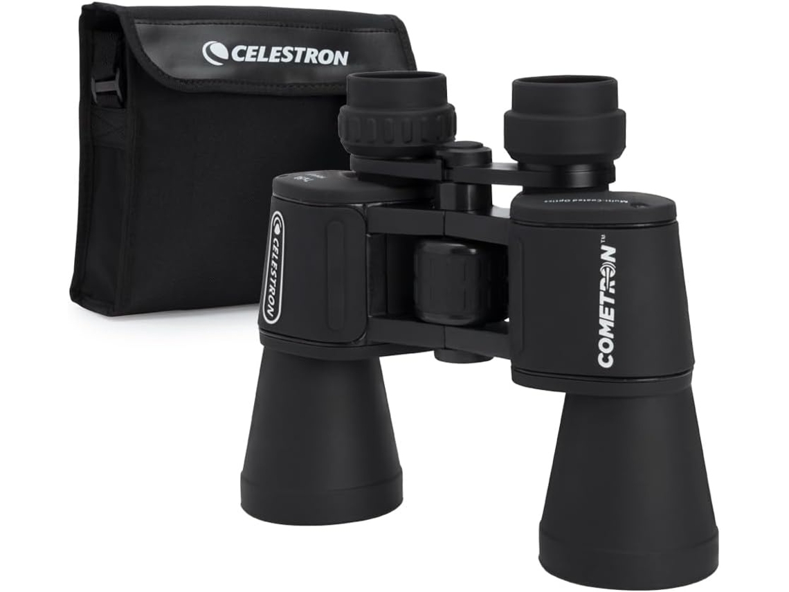 Binoculares Astronómicos 7x50, Lente De 50 Mm, Campo De Visión De 6,6°, Óptica Multicapa Para Observar Estrellas Y Cometas (negros)