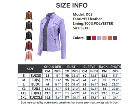 Chaqueta de Mujer LUUCOZK (XS)