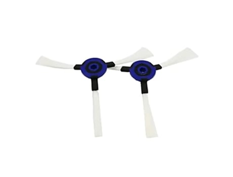 2 peças de escova lateral para peças de aspirador de pó rowenta zr710101