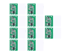 10 Módulos De Llave Táctica Capacitiva De 12 V Con Botón Táctil Y Luz Led De Bloqueo