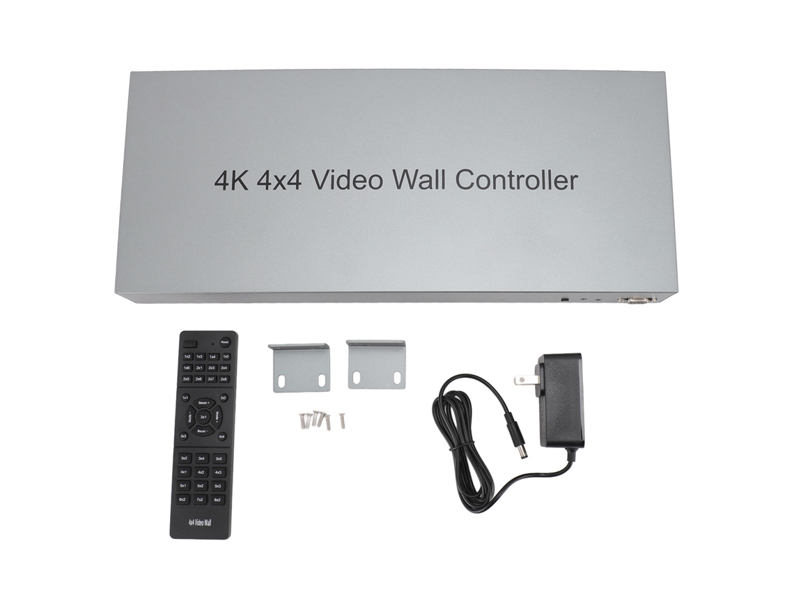 Controlador de videowall 4x4 (resolución 3840x2160 a 30 Hz, interfaz HDMI 1.4)