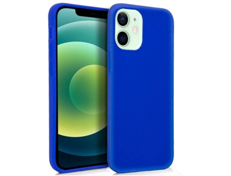Funda para iPhone 12 COOL Silicona Azul