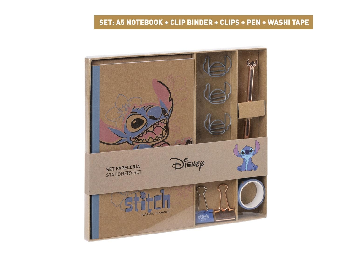 Set de Papelería CERDÁ LIFE'S LITTLE MOMENTS Stitch