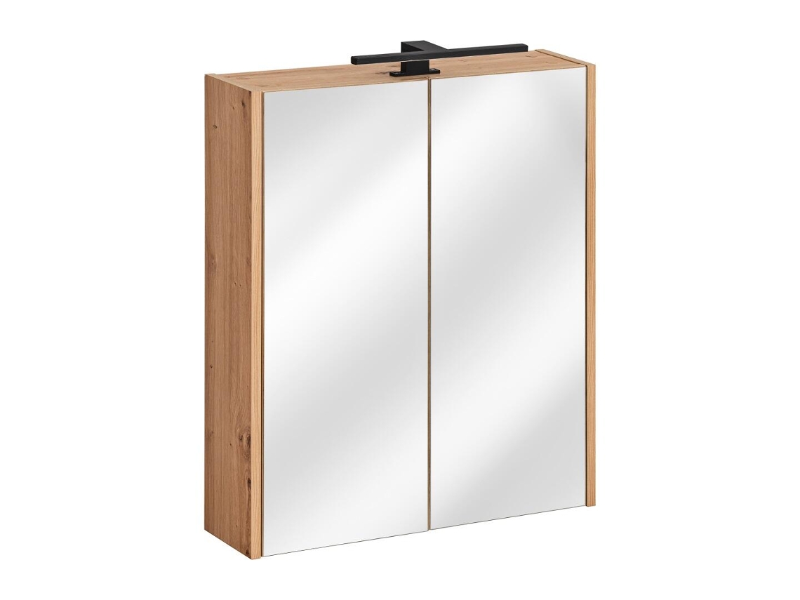 Armarios Con Espejo FURNLUX Madera (Beige, Madera Contrachapada - 60X16X72 Cm)