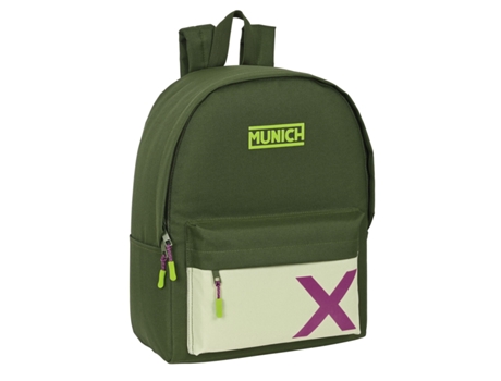 Mochila para Portátil MUNICH Bright Khaki (Verde)