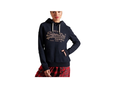 Sudadera SUPERDRY (XXS - Negro)
