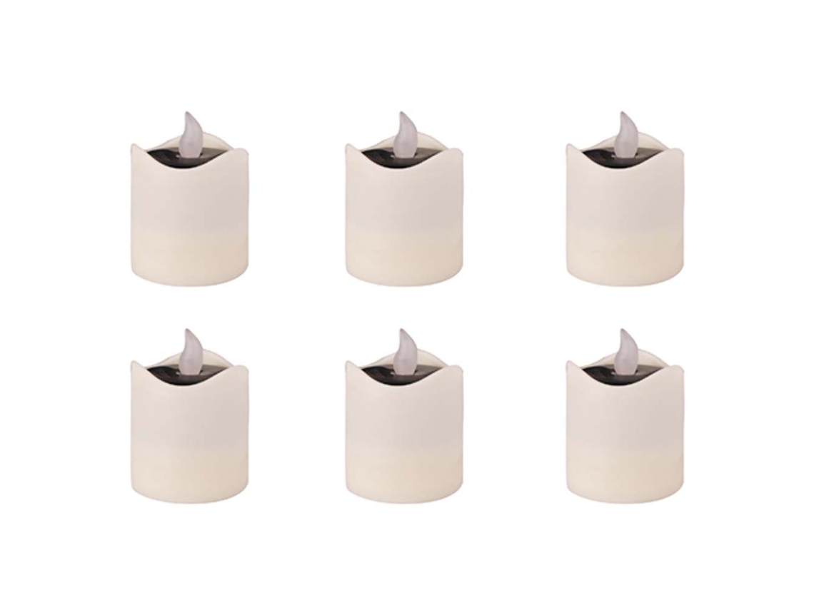 Velas solares LED impermeables, velas electrónicas románticas, velas falsas, luz nocturna de emergencia para acampar, viajes, exteriores, hogar, etc.