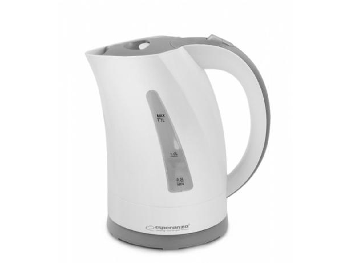 Esperanza Ekk022 Hervidor Eléctrico 1.7 L 2200 W Gris Blanco