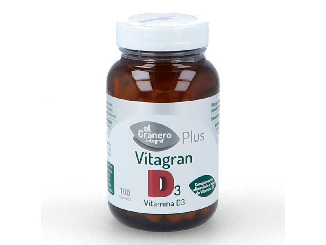 Complemento Alimentar EL GRANERO INTEGRAL Vitagran D3 100 Mcg 4000Ui (100 g)