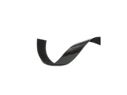 Cinta velcro COMPACT negra hembra 20mm x 25m