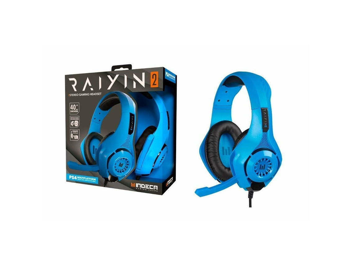 Auriculares Gaming Indeca Raiyin 2.0 Azul