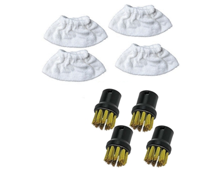 8 Uds para Karcher SC1 SC2 SC3 SC4 SC5 aspiradora cepillo de cobre cubierta de limpieza a vapor práctica almohadilla de fregona