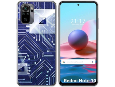 Carcasa Xiaomi Redmi Note 10 / 10S TUMUNDOSMARTPHONE Circuito Multicolor