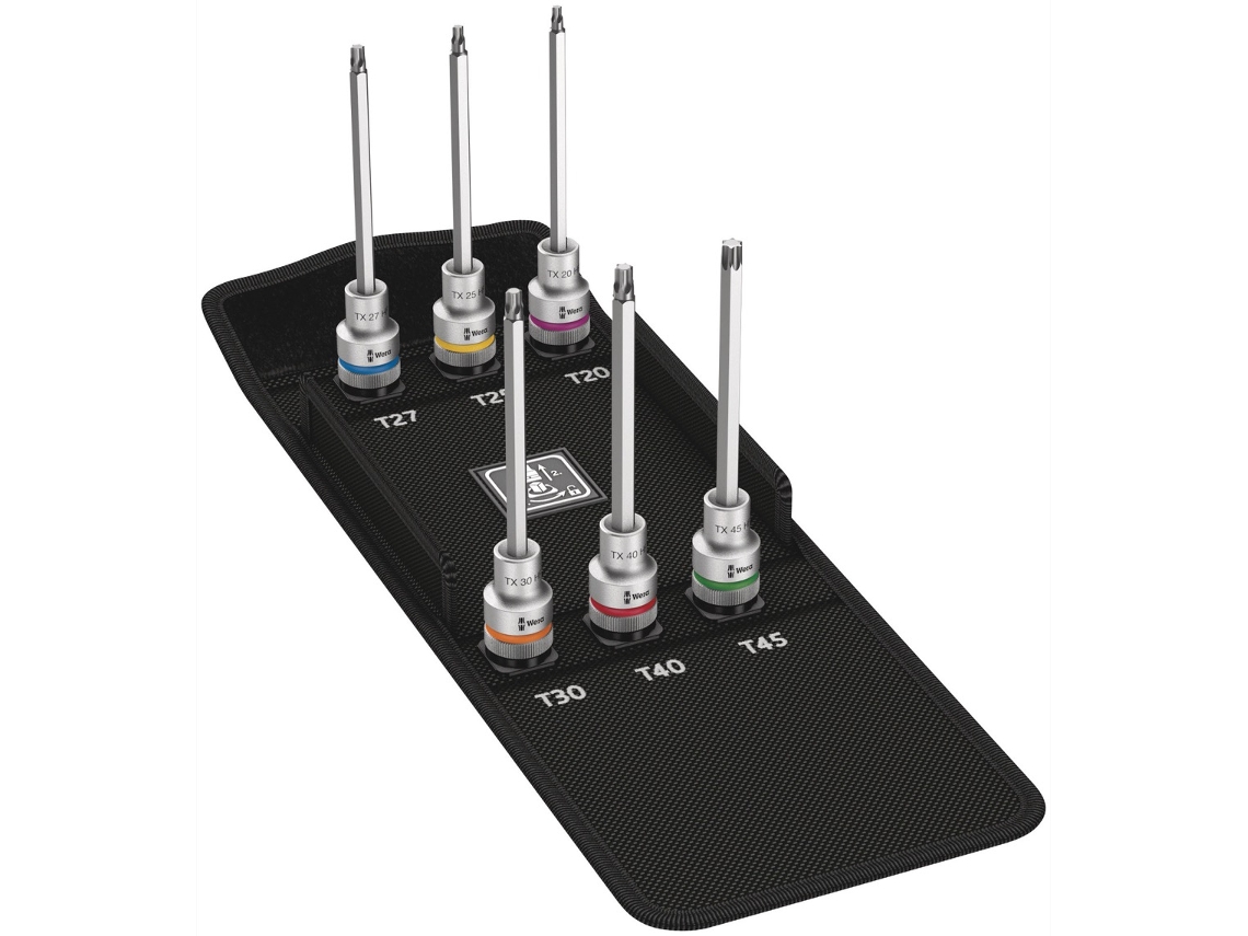 Juego de Puntas de Atornillar WERA 8767 C TX HF 2 (6 Piezas)