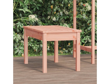 Banco De Jardín VIDAXL Marrón Madera (80x44x45 cm)