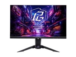 Monitor Gaming ASROCK PG27QFT2A (Negro - 27" - IPS - HDR - AMD FreeSync - Quad HD - 1 ms)