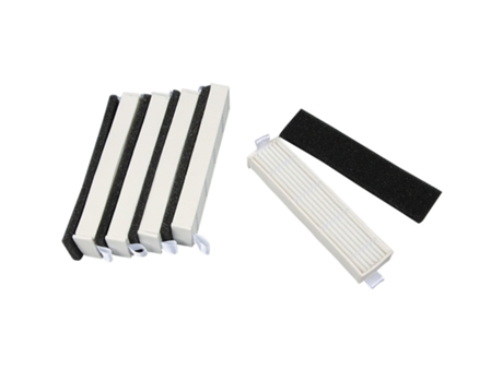 5X filtro de aspiradora Robot 5X reemplazo de filtro de esponja para Ecovacs Slim Da60