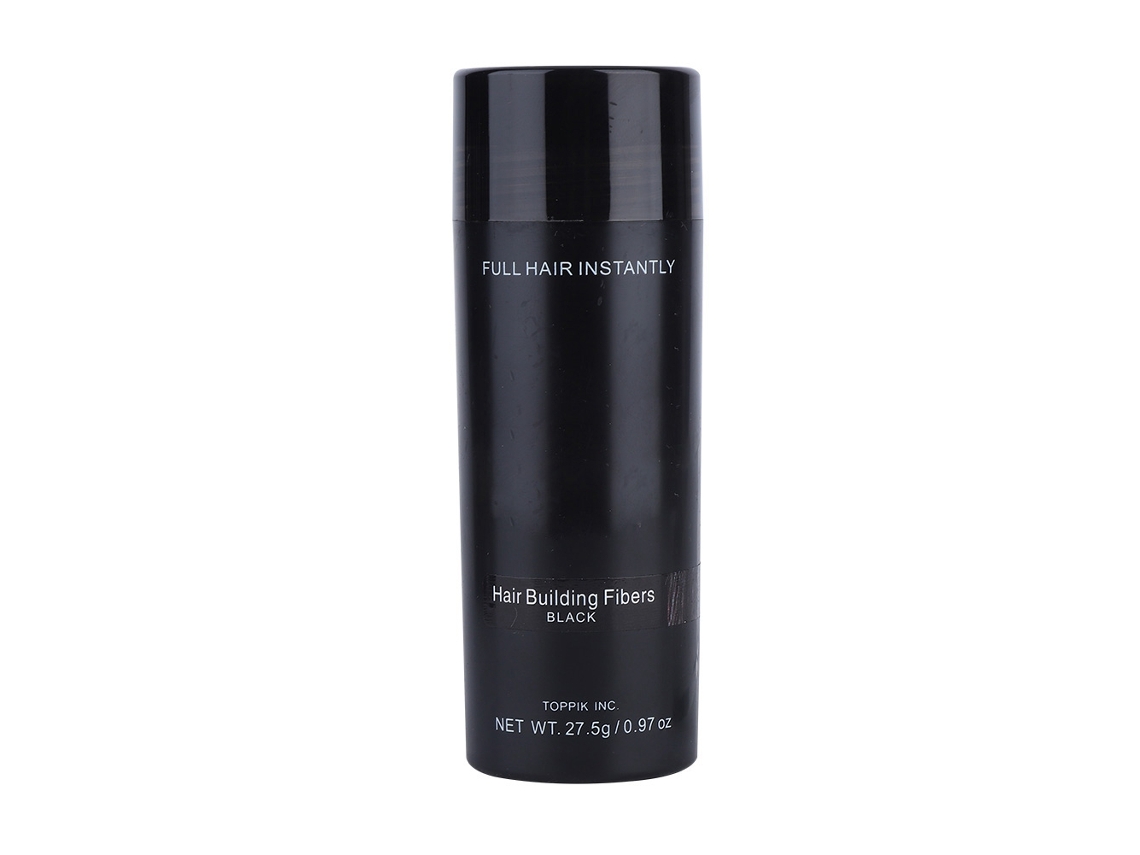 27.5g Fibra Capilar Profesional Solución Para Caída De Pelo Espesorador Capilar Negro Más Denso