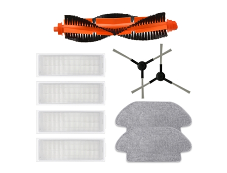 Kit de accesorios de repuesto para aspiradora de 9 piezas Xiaomi STYJ02YM / Mop Pro, Conga 3490, Viomi V2/Pro/V3/SE/V-RVCLM21B/3C/B106CN
