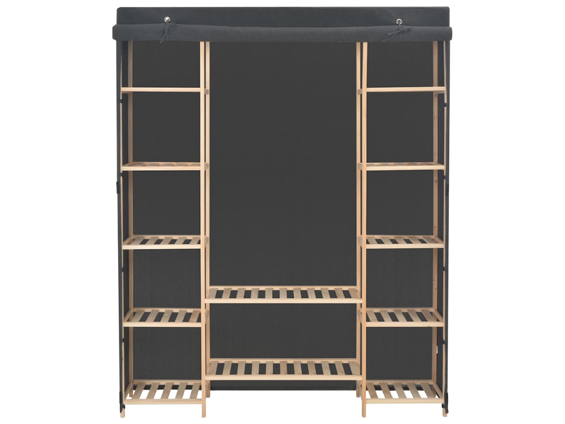 Maison Exclusive - Armario De Tela Gris 135x40x170 Cm
