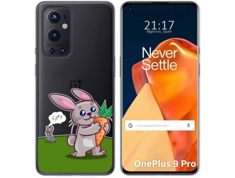 Carcasa OnePlus 9 Pro 5G TUMUNDOSMARTPHONE Conejo Multicolor