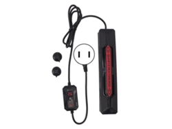 Calentador de acuario a prueba de explosiones de 800 W con agitador de cuarzo y pantalla LED de temperatura, enchufe americano de 1/10 V. GOKOCO