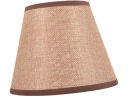 Cubierta De Tela Marrón De Repuesto Para Lámparas De Mesa, Iluminación De Interior