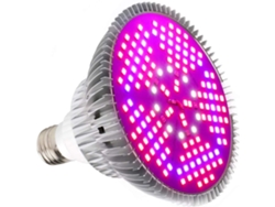 JILLIOPER Lámpara de Cultivo LED 50W de Espectro Completo 78 LEDs para Plantas en Invernadero, Plantas de Interior, Flores y Verduras