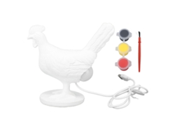2026-lámpara De Gallina Poniente Huevo Diy Pintura Luz Led Usb Caliente Resin Animal Lámpara De Mesa Noche