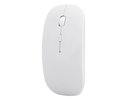 HURRISE Wire Mouse Ratón 4D duradero ultrafino para teclado de computadora Blanco