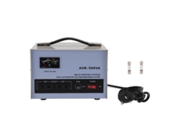 Regulador/estabilizador de voltaje automático monofásico de 500 W con 1 entrada/salida