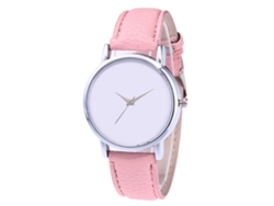 Reloj De Pulsera Zhoulianfa Para Mujer, Correa De Pu, Movimiento De Cuarzo Para Estudiantes, Oro Rosa.