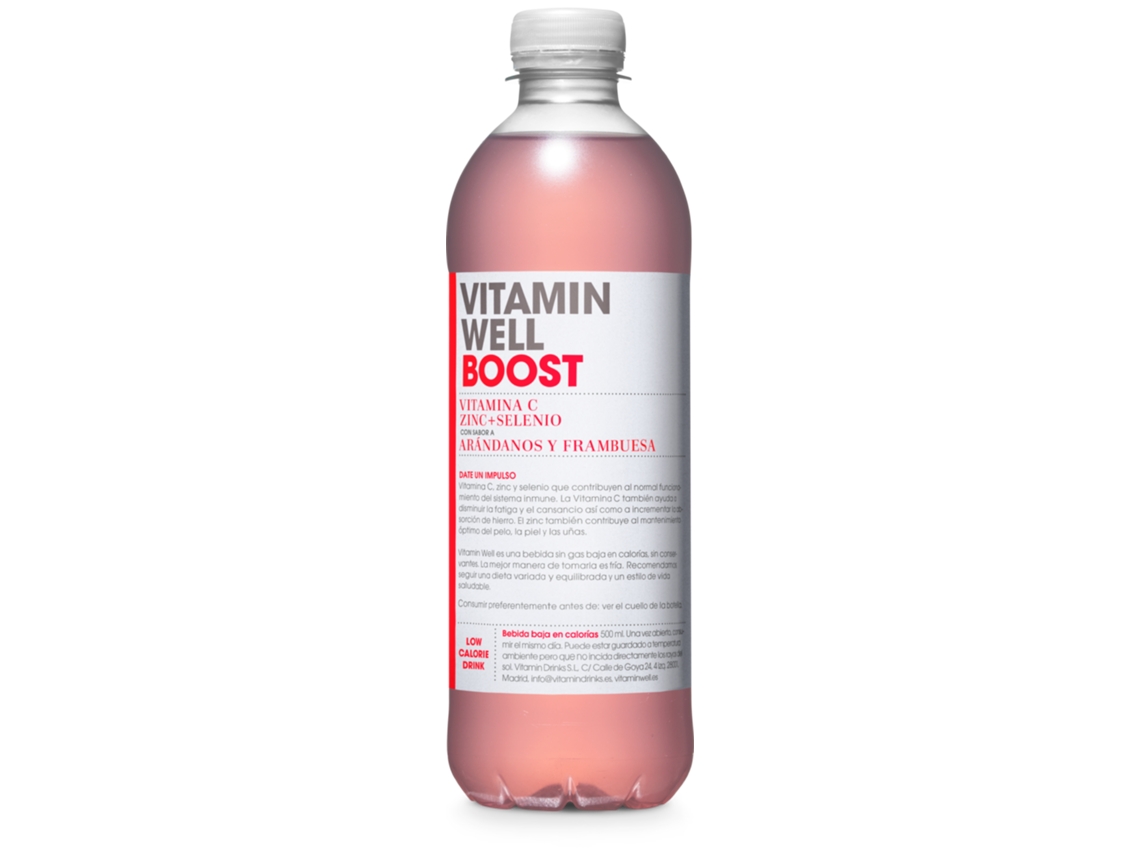 Bebida Vitaminada Boost Arándano 500 Ml VITAMIN WELL