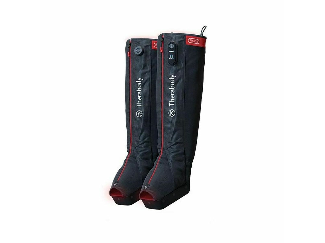 Botas de compresión Therabody JetBoots Pro Plus S: dispositivo de masaje linfático negro