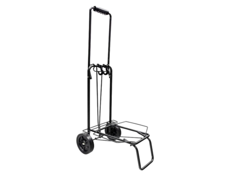 Carretilla Plegable Metalica de Carga - Porta Maletas Con Cuerda Elastica 93.5x33x44 cm Carro de Transporte 50 Kg. ORYX