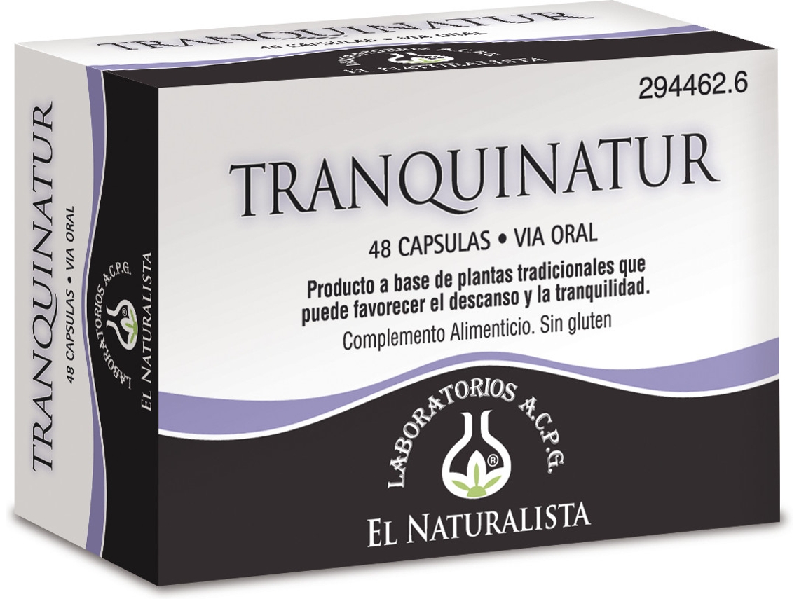 Suplemento Alimentar EL NATURALISTA Tranquinatur Plus (375 Mg)