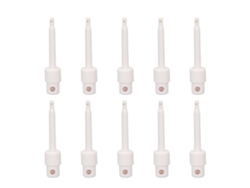 10pcs Kit De Agujas De Ganchillo Para Trenzas Y Extensiones De Pelo Con Material Abs Resistente