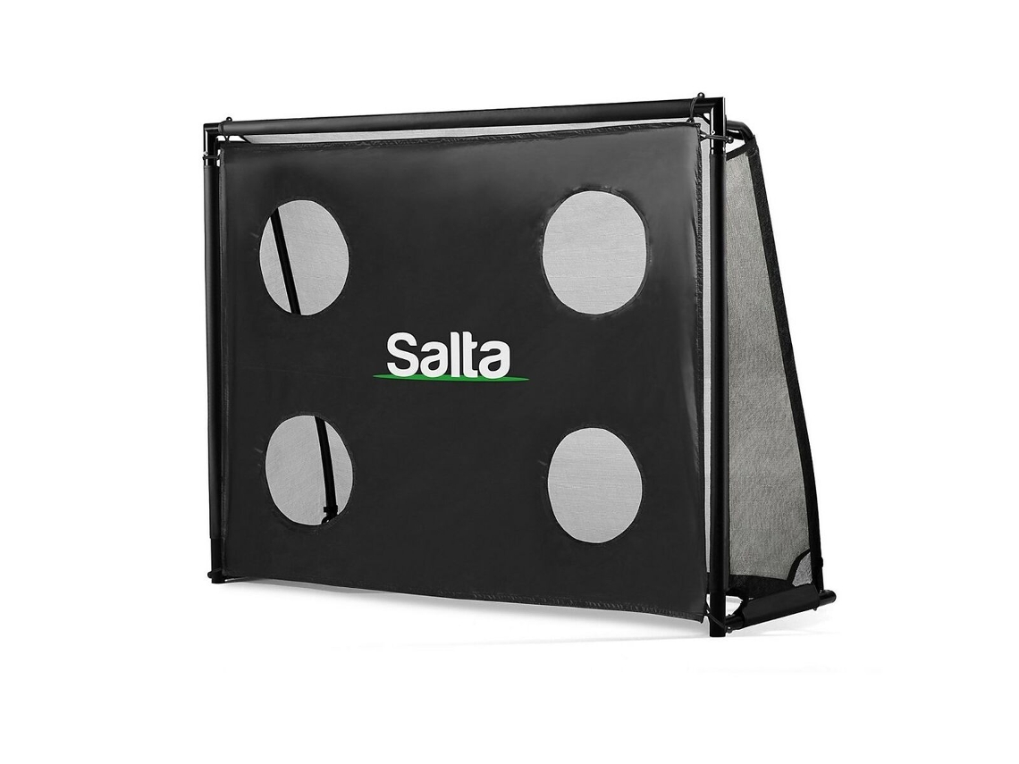 Portería de Fútbol Legend SALTA 5125 Negro 220 x 170 x 80 cm (2 Unidades)