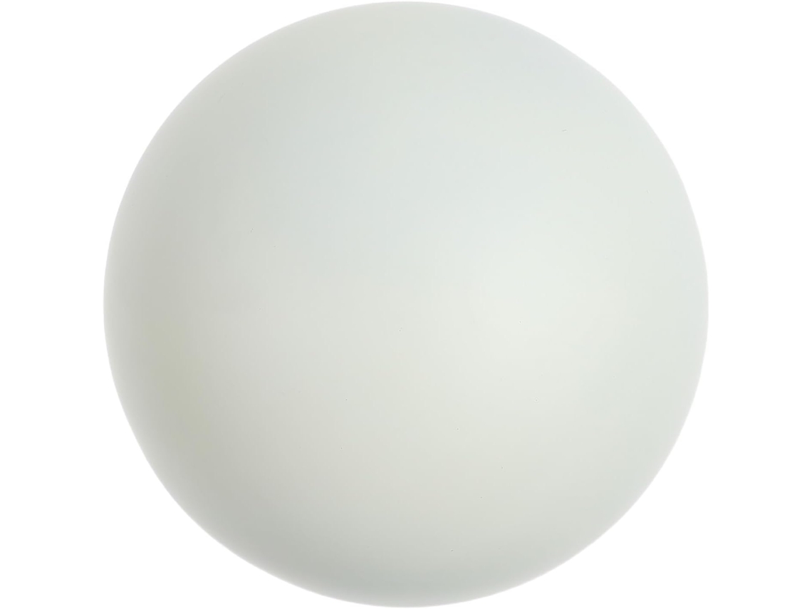 Esfera De Jardín De Acero Inoxidable Kichouse Para Uso Exterior – Esfera Hueca Para Jardín – 18 Cm De Diámetro, Blanco