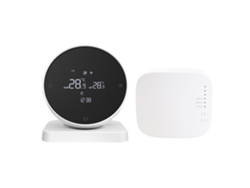 Termostato Inteligente Con Pantalla Táctil Y Display Digital Para Calentadores De Agua/gas Wifi Tuya Rf433